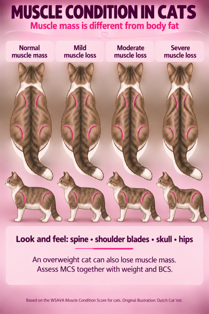 Is my cat too thin or overweight?