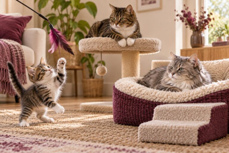 Kitten of volwassen kat: wat past bij jouw leven?