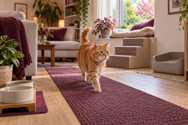 Je huis aanpassen voor een oudere kat